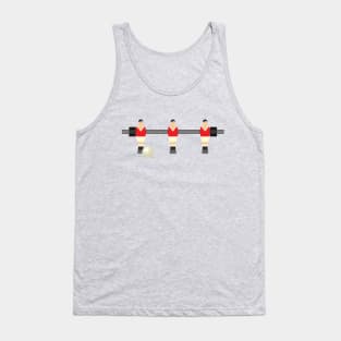 Foosball Red Tank Top